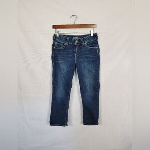 NWOT Women's Silver W29/L22 Capris